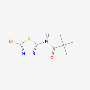 N-(5-Bromo-1,3,4-thiadiazol-2-yl)pivalamide