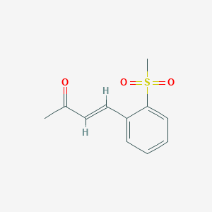 4-(2-Methanesulfonylphenyl)but-3-en-2-one