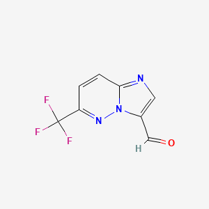 6-(Trifluoromethyl)imidazo[1,2-b]pyridazine-3-carbaldehyde