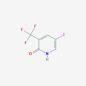 molecular formula C6H3F3INO B1313341 5-Iodo-3-(trifluoromethyl)pyridin-2-OL CAS No. 887707-23-5