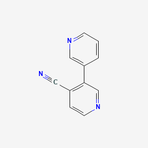 [3,3'-Bipyridine]-4-carbonitrile