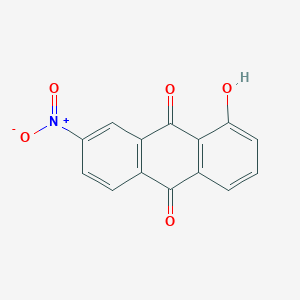 1-Hydroxy-7-nitroanthracene-9,10-dione