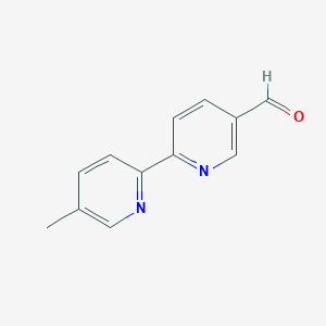 5'-Methyl-[2,2'-bipyridine]-5-carbaldehyde