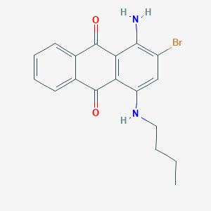 1-Amino-2-bromo-4-(butylamino)anthracene-9,10-dione