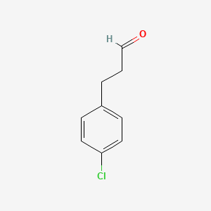 molecular formula C9H9ClO B1313349 3-(4-Chlorophenyl)propanal CAS No. 75677-02-0
