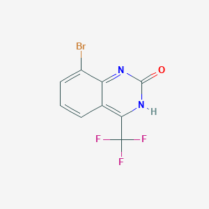 8-Bromo-4-(trifluoromethyl)quinazolin-2(1H)-one