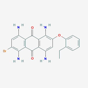 1,4,5,8-Tetraamino-2-bromo-6-(2-ethylphenoxy)anthracene-9,10-dione