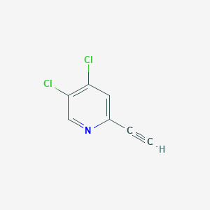 4,5-Dichloro-2-ethynylpyridine