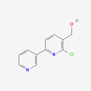 (6-Chloro-[2,3'-bipyridin]-5-yl)methanol