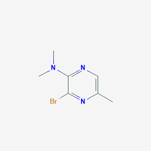 3-Bromo-N,N,5-trimethylpyrazin-2-amine