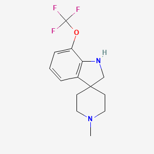 1'-Methyl-7-(trifluoromethoxy)spiro[indoline-3,4'-piperidine]