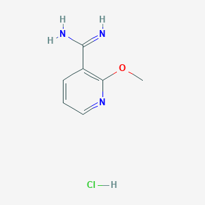 2-Methoxynicotinimidamidehydrochloride