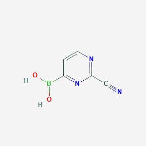 2-Cyanopyrimidine-4-boronic acid