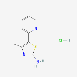 4-Methyl-5-(pyridin-2-yl)thiazol-2-aminehydrochloride