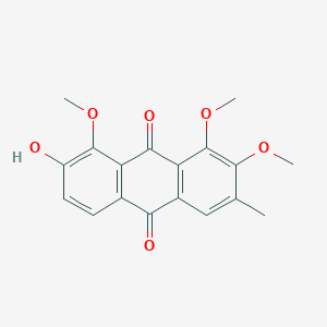 7-Hydroxy-1,2,8-trimethoxy-3-methylanthracene-9,10-dione