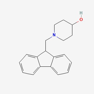 1-((9H-Fluoren-9-yl)methyl)piperidin-4-ol