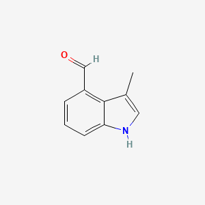 3-Methyl-1H-indole-4-carbaldehyde