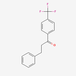 B1313379 3-Phenyl-4'-trifluoromethylpropiophenone CAS No. 67082-00-2