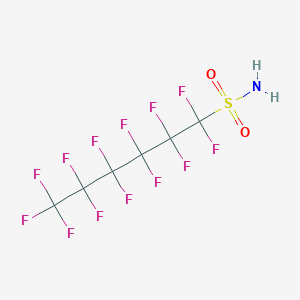 molecular formula C6H2F13NO2S B1313380 Perfluorohexanesulfonamide CAS No. 41997-13-1