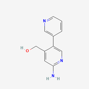 (6-Amino-[3,3'-bipyridin]-4-yl)methanol