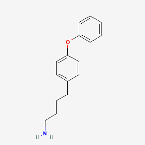 4-(4-Phenoxyphenyl)butan-1-amine