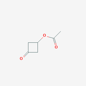 molecular formula C6H8O3 B1313389 3-氧代环丁基乙酸酯 CAS No. 63930-59-6