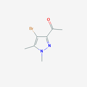 1-(4-Bromo-1,5-dimethyl-1H-pyrazol-3-yl)ethanone