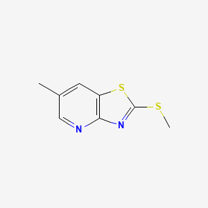 6-Methyl-2-(methylthio)thiazolo[4,5-b]pyridine