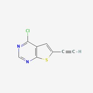 4-Chloro-6-ethynylthieno[2,3-d]pyrimidine