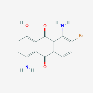 1,5-Diamino-2-bromo-8-hydroxyanthracene-9,10-dione