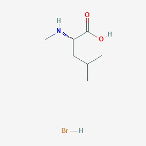 (S)-4-Methyl-2-(methylamino)pentanoicacidhydrobromide