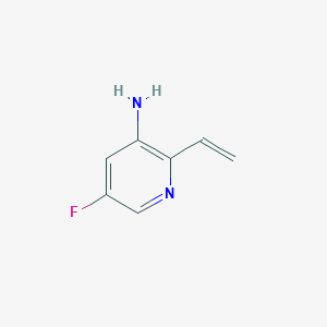 5-Fluoro-2-vinylpyridin-3-amine