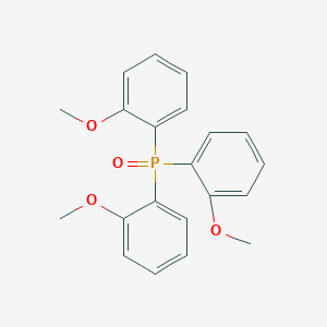 molecular formula C21H21O4P B13134135 Tris(2-methoxyphenyl)phosphine oxide 