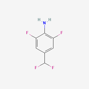 4-(Difluoromethyl)-2,6-difluoroaniline