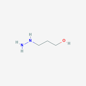 molecular formula C3H10N2O B1313418 3-Hydrazinylpropan-1-ol CAS No. 40440-12-8