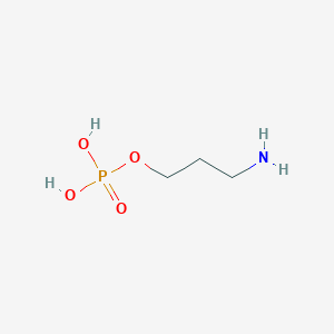 molecular formula C3H10NO4P B131342 3-氨基丙基二氢磷酸 CAS No. 1071-28-9