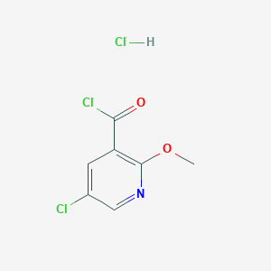 5-Chloro-2-methoxynicotinoylchloridehydrochloride