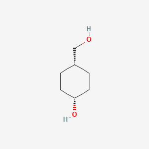 molecular formula C7H14O2 B1313425 反式-4-(羟甲基)环己醇 CAS No. 3685-27-6