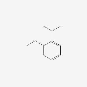 molecular formula C11H16 B13134259 1-Ethyl-2-isopropylbenzene CAS No. 18970-44-0