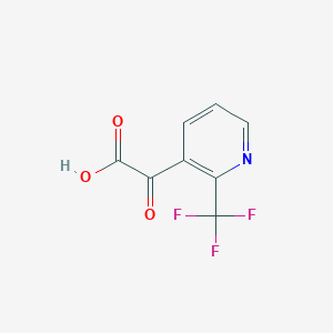 2-Oxo-2-(2-(trifluoromethyl)pyridin-3-yl)aceticacid