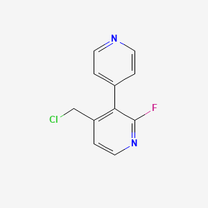 4-(Chloromethyl)-2-fluoro-3,4'-bipyridine