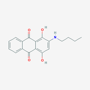 2-(Butylamino)-1,4-dihydroxyanthracene-9,10-dione