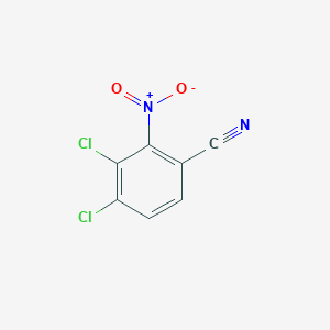 molecular formula C7H2Cl2N2O2 B13134407 3,4-Dichloro-2-nitrobenzonitrile 