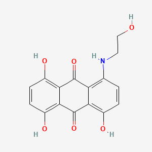 1,4,5-Trihydroxy-8-[(2-hydroxyethyl)amino]anthraquinone