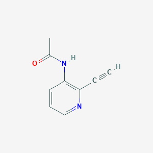 N-(2-Ethynylpyridin-3-yl)acetamide