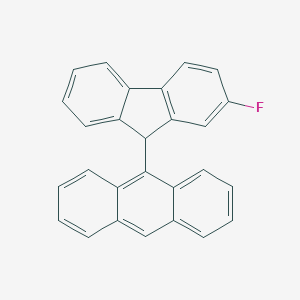 9-(2-Fluoro-9H-fluoren-9-yl)anthracene