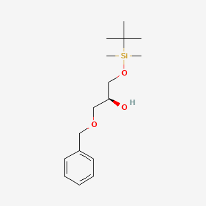 (S)-1-(Benzyloxy)-3-((tert-butyldimethylsilyl)oxy)propan-2-ol