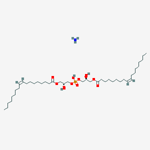 9-Octadecenoicacid(9Z)-,phosphinicobis[oxy(2-hydroxy-3,1-propanediyl)]ester,monoammoniumsalt,stereoisomer