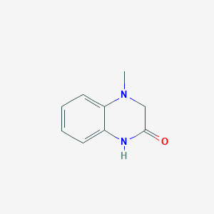 molecular formula C9H10N2O B1313463 4-Methyl-3,4-dihydroquinoxalin-2(1H)-one CAS No. 67074-63-9