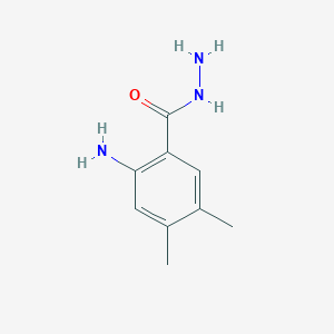 2-Amino-4,5-dimethylbenzohydrazide